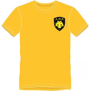 TShirt ΑΕΚ HANDBALL (Κίτρινο) - Μπροστά