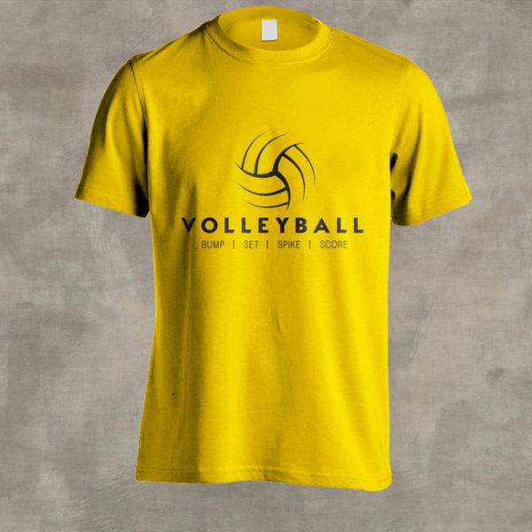 Tshirt AEK VOLLEYBALL 2019 (Κίτρινο)